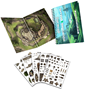 INTO THE WILDS: BATTLEMAP BOOKS: MOUNTAINS AND OCEANS