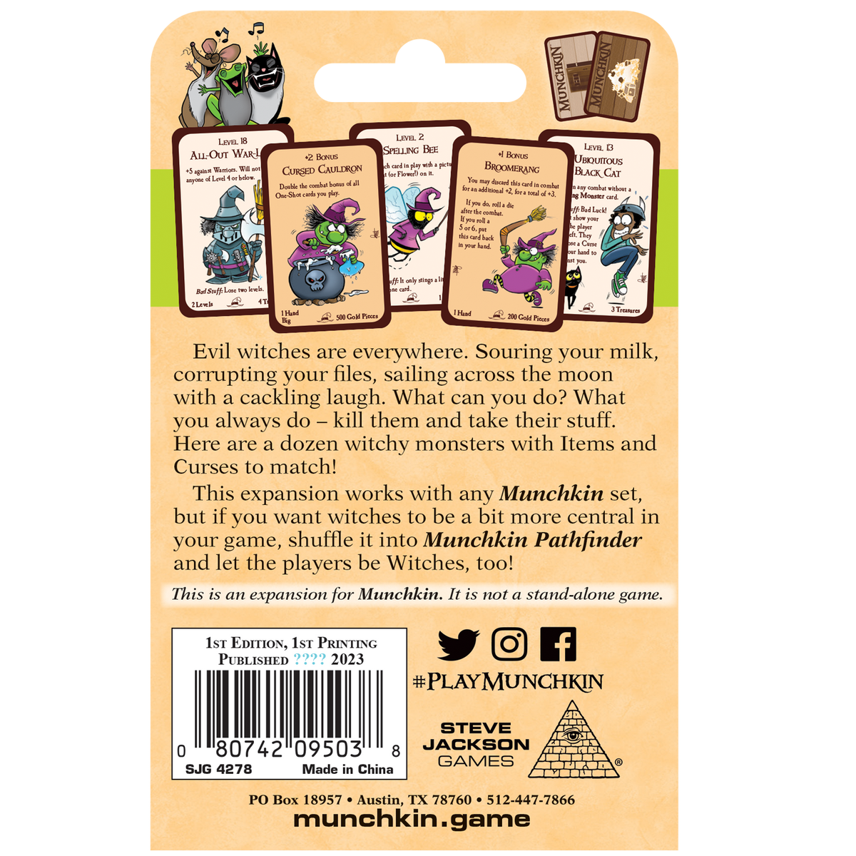 Munchkin Witches