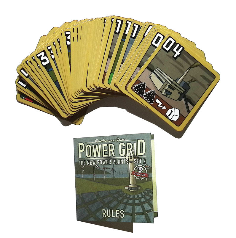 Power Grid Recharged: The New Power Plants Set 2