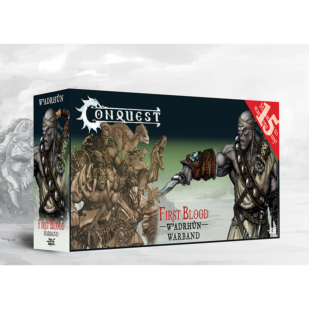 Conquest: W'adrhun - First Blood Warband