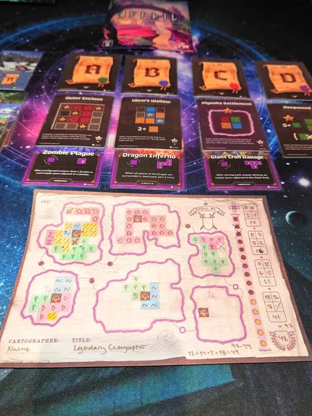Cartographers Map Pack Affril Plane of Knowledge