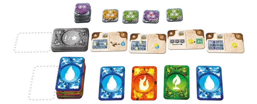 Tribes of the Wind-: board game