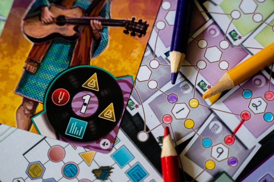 Draft & Write Records: Board Game
