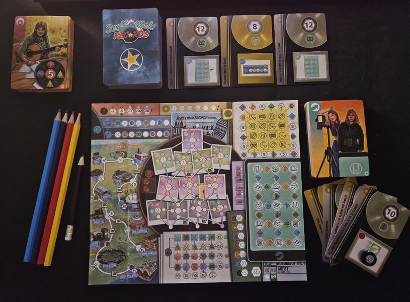 Draft & Write Records: Board Game