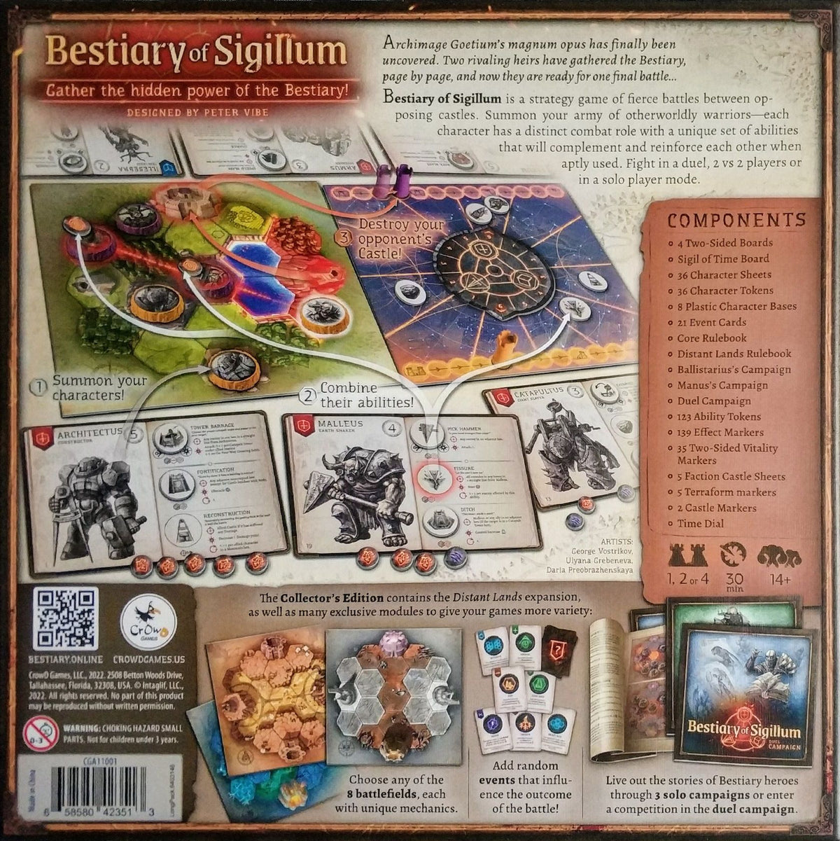 Bestiary of Sigillum: Collector’s Edition - Board Game