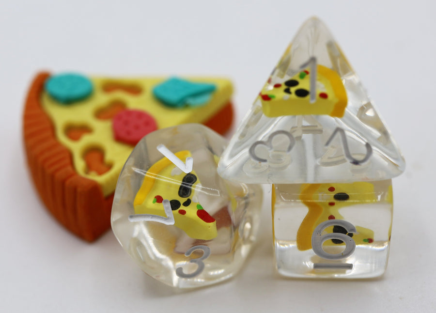 Pizza RPG Dice Set