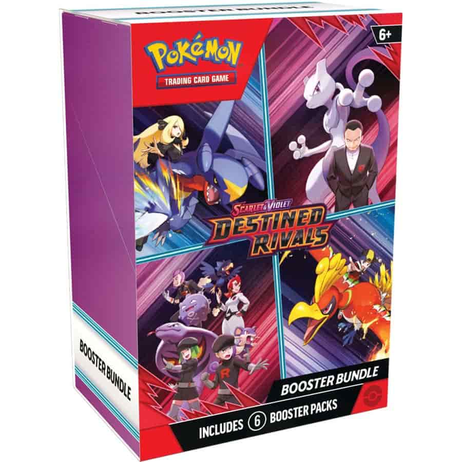 shop deals on pokemon scarlet violet booster box Pokemon TCG: Scarlet Violet Destined Rivals: Booster Bundle – The Gaming Cantina