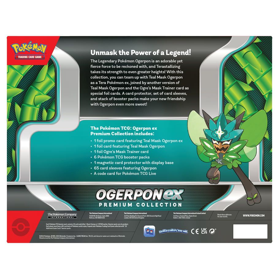 Pokémon TCG: Ogerpon ex Premium Collection