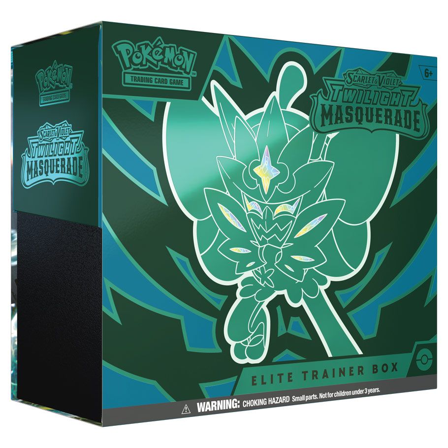 Pokemon TCG: Scarlet And Violet Twilight Masquerade Elite Trainer Box