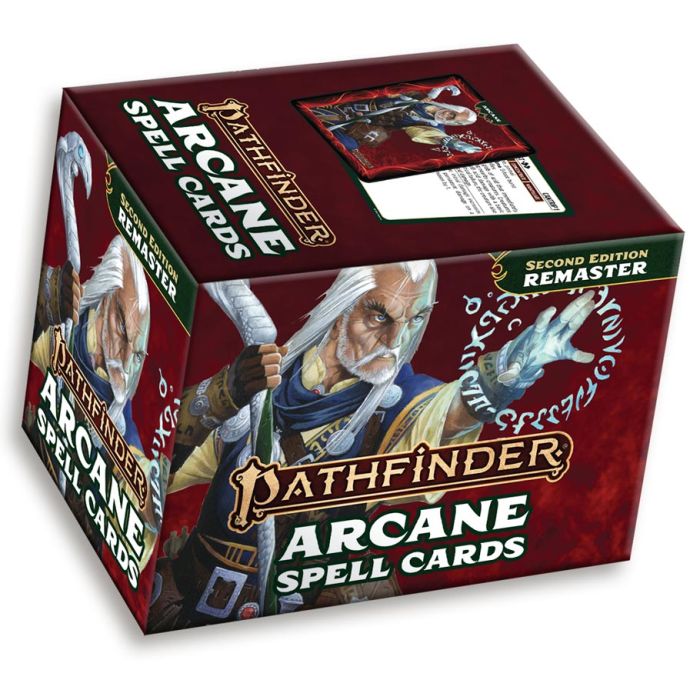 Pathfinder 2E: Arcane Spell Cards (Remastered)