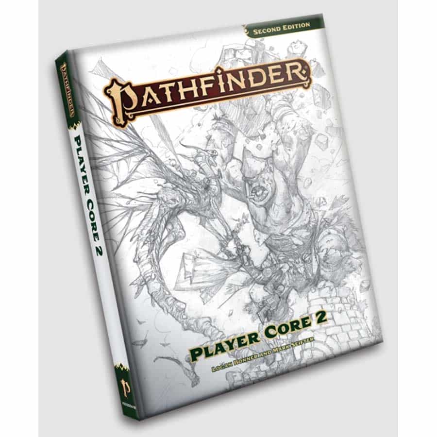 Pathfinder (2E): Pathfinder Player Core 2 (Sketch Cover)