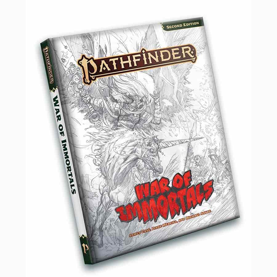 Pathfinder 2E: War of Immortals Sketch Cover Edition