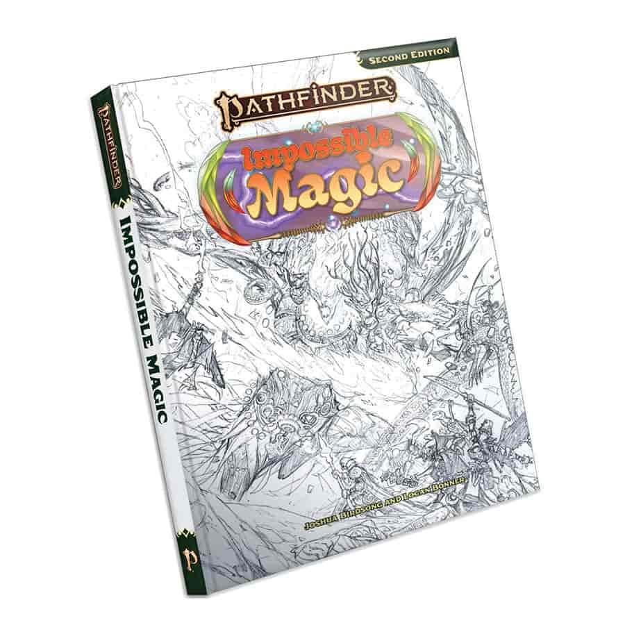 Pathfinder RPG (2E): Impossible Magic (Sketch Cover)