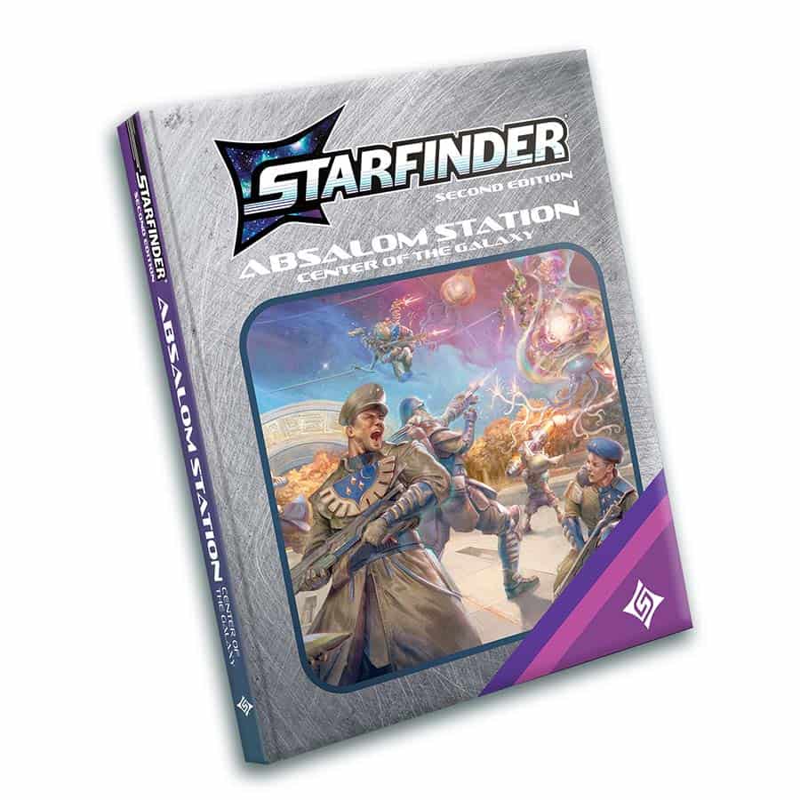 Starfinder 2E: Absalom Station: Center of the Galaxy Hardcover (Retail Cover Edition)
