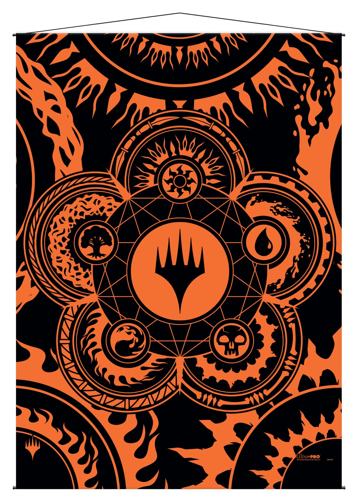 MTG: Mana Color Wheel Wall Scroll