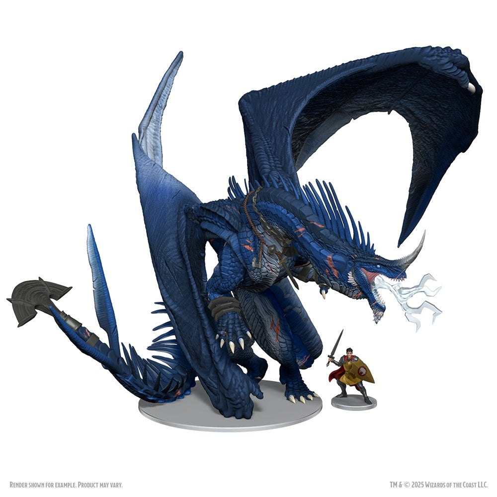 DnD Icons Anthradusk, Ancient Blue Dragon