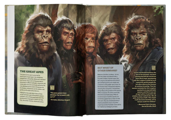 Planet of the Apes RPG Core Rulebook