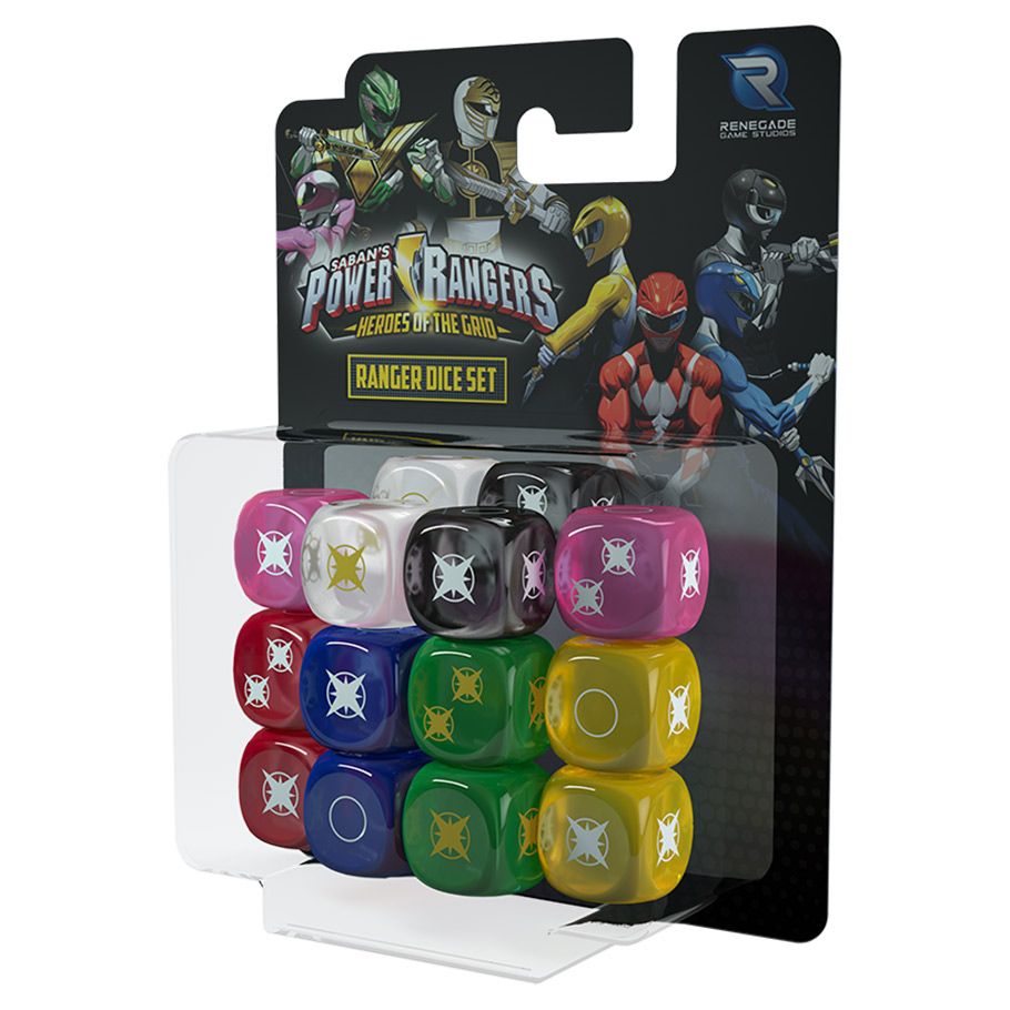 Power Rangers: Heroes of The Grid Ranger Dice Set