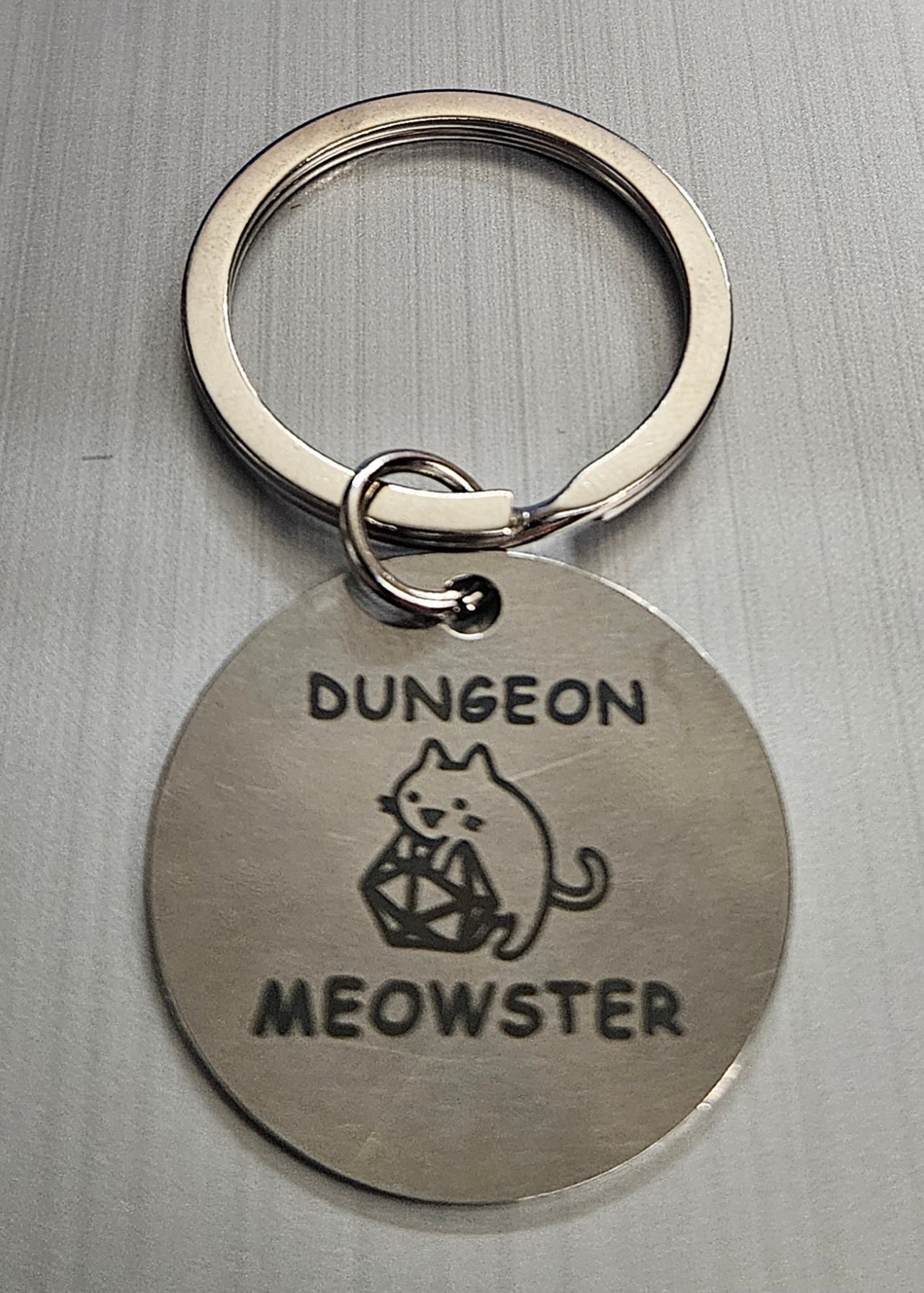 Dungeon Meowster Keychain