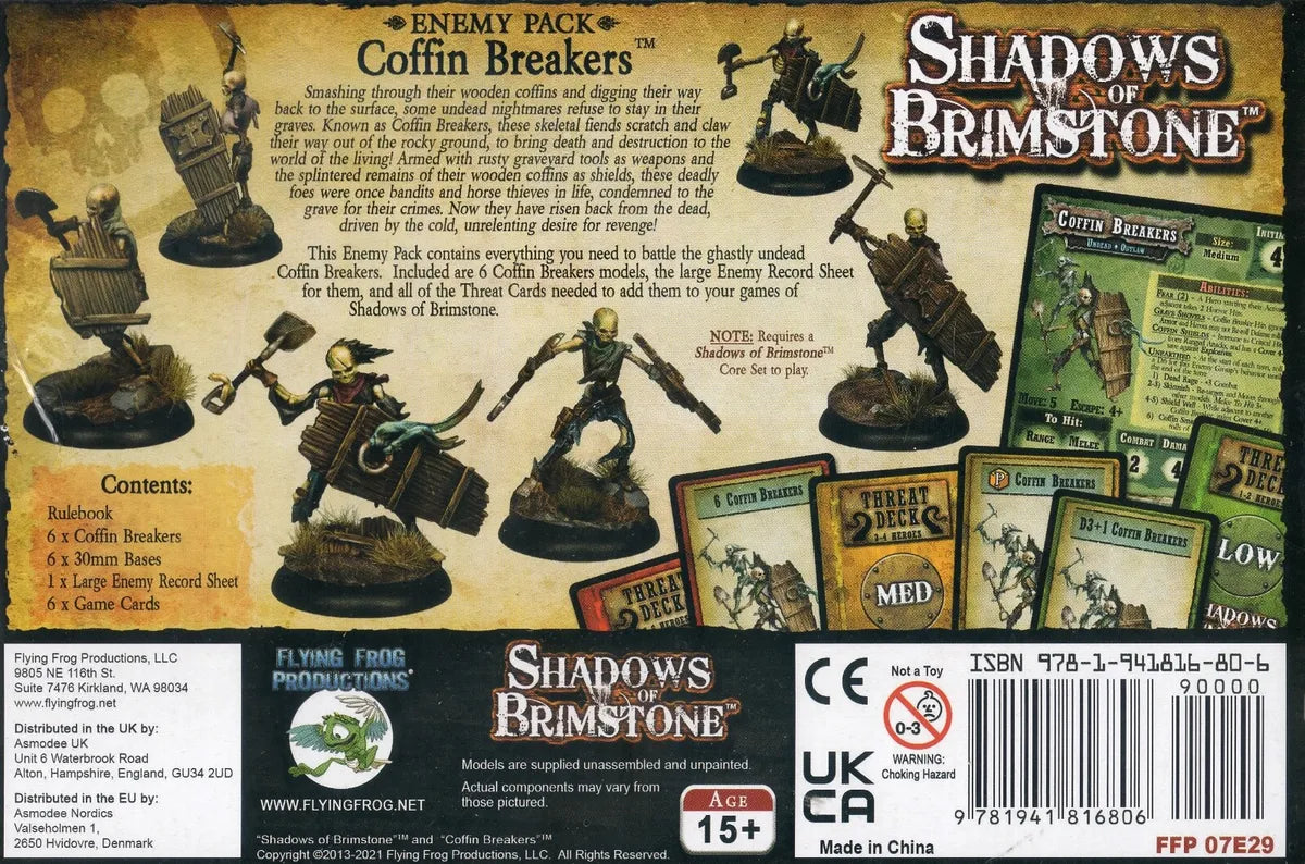 Shadows of Brimstone: Coffin Breakers Enemy Pack