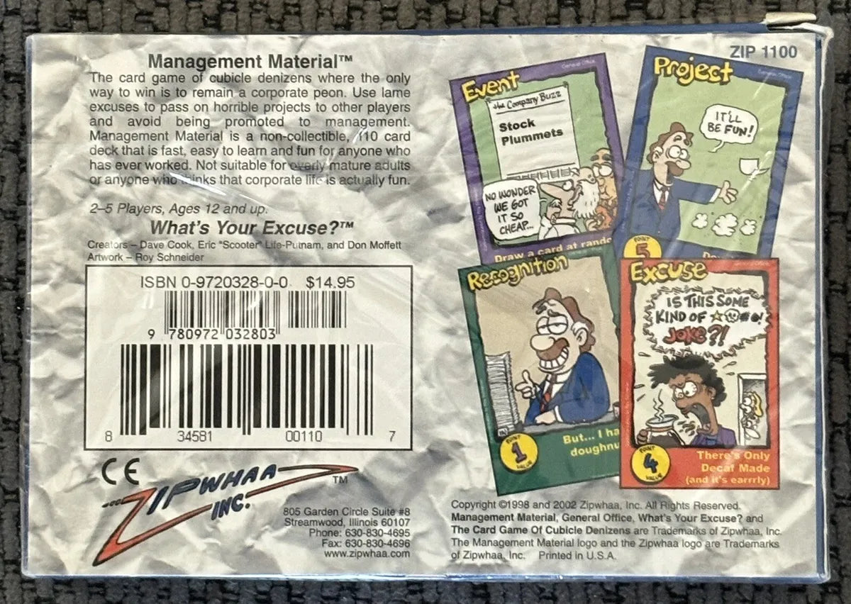 Management Material - General Office Edition: Card Game