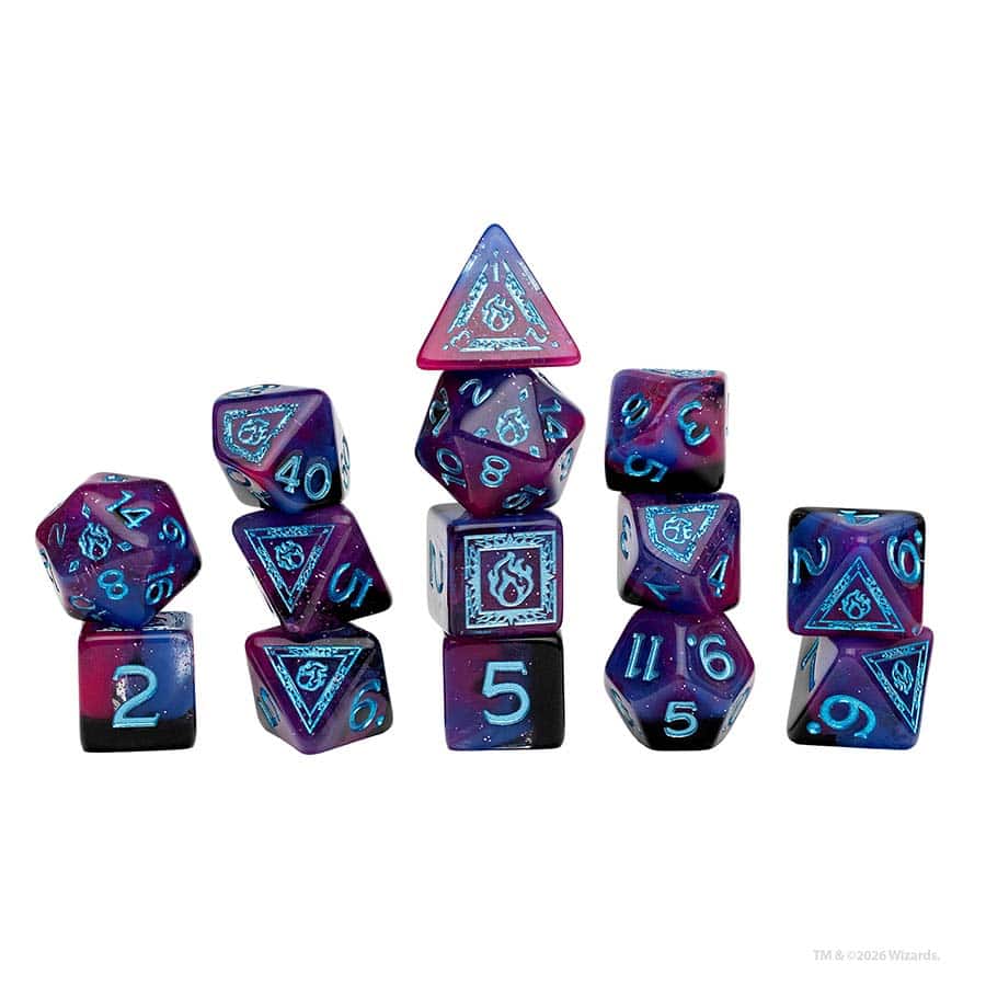 Dungeons and Dragons: Adventurer Dice: Sorcerer Purple