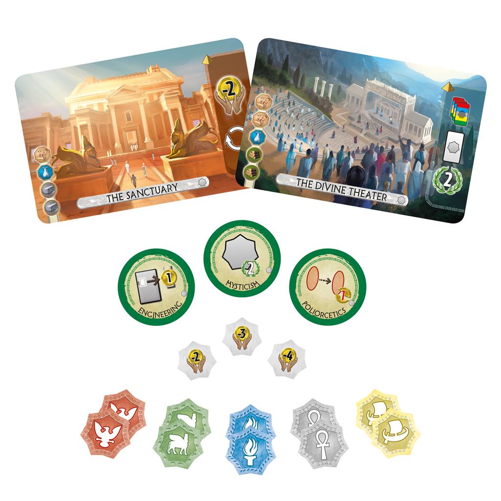 7 Wonders: Duel: Pantheon Expansion