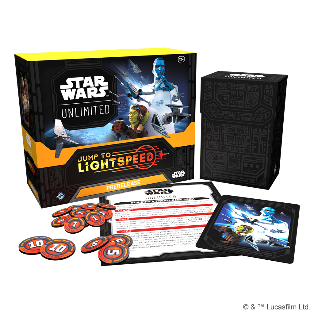 Star Wars Unlimited: Jump to Lightspeed Prerelease Box