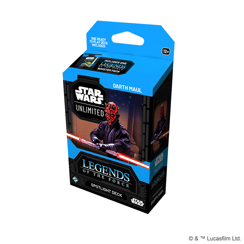 Star Wars: Unlimited - Legends of the Force: Spotlight Deck Darth Maul