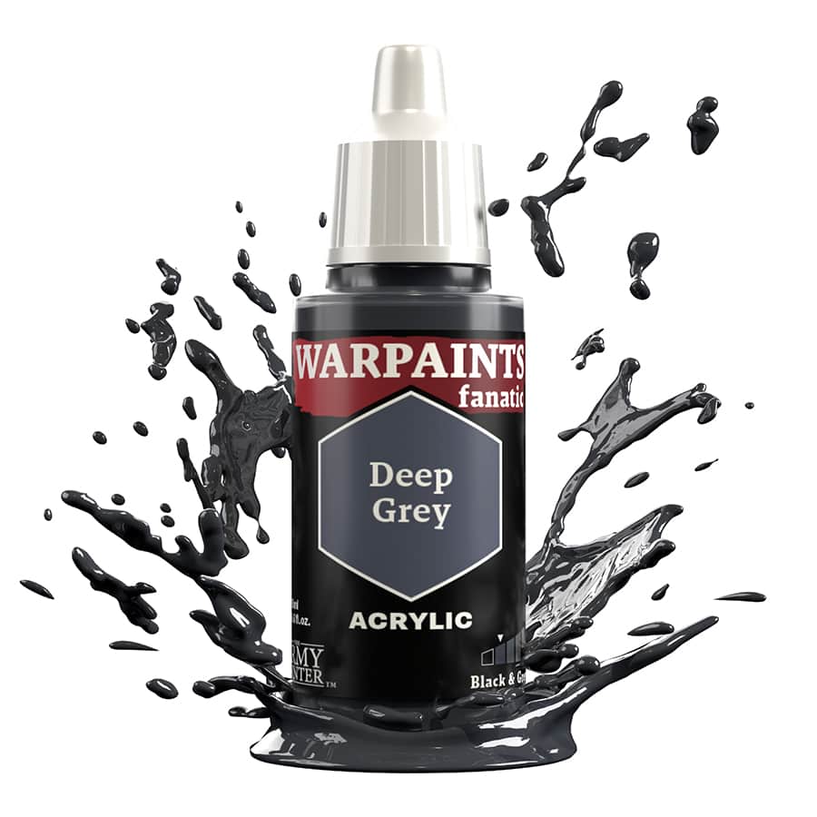 The Army Painter: Warpaints Fanatic: Deep Grey (18ml)