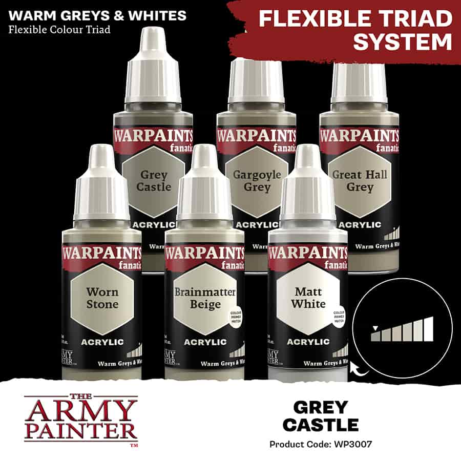 The Army Painter: Warpaints Fanatic: Grey Castle (18ml)