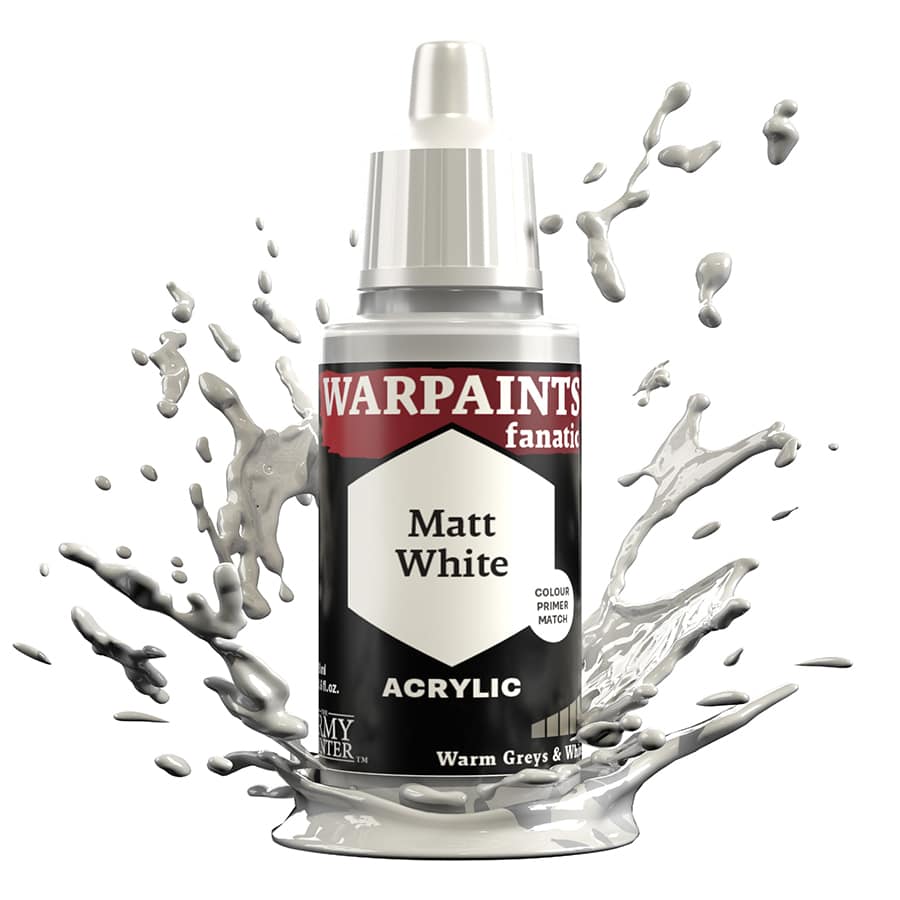 Army Painter: Warpaints Fanatic: Matt White (18ml)