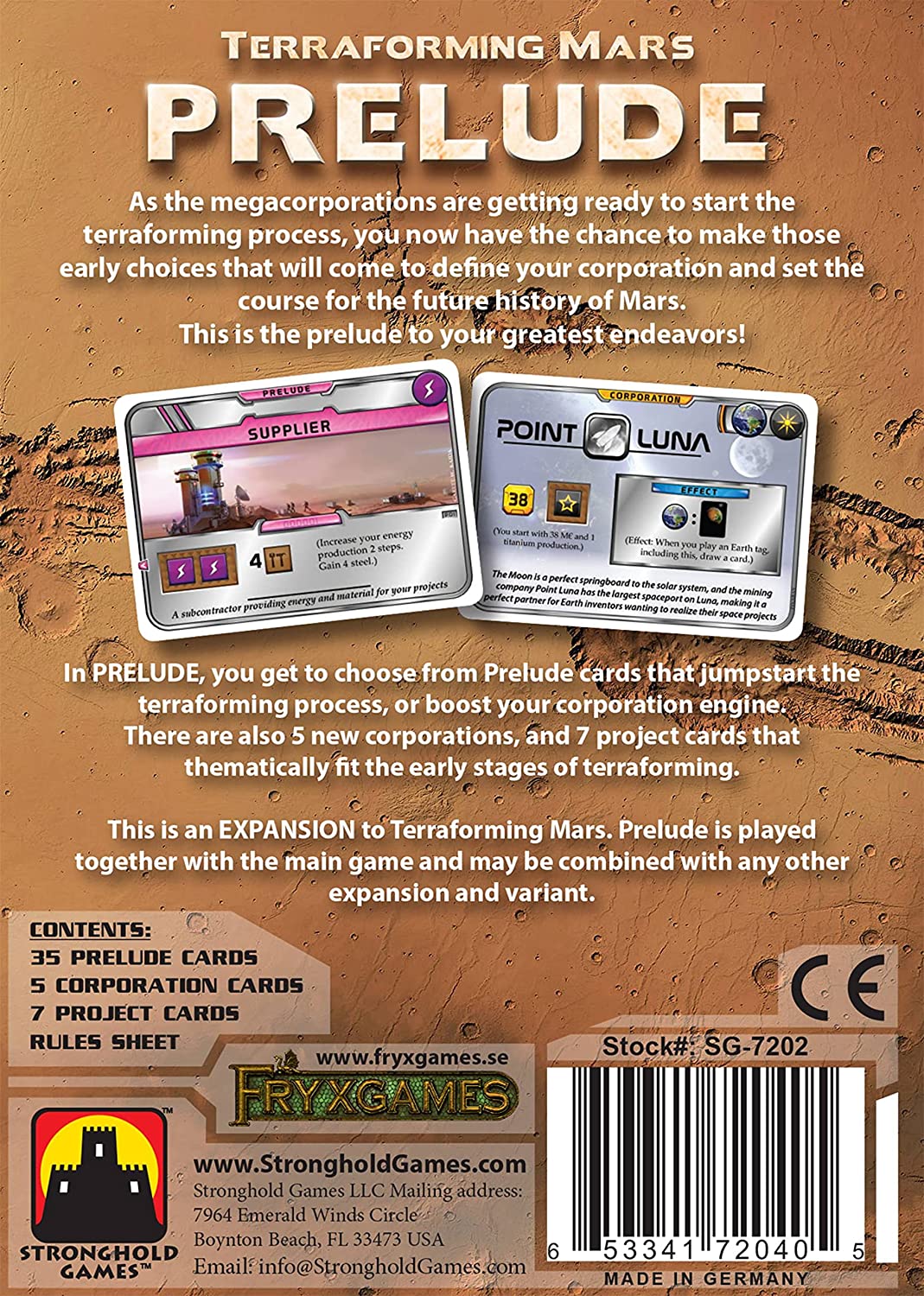 Terraforming Mars: Prelude 2