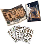 INTO THE WILDS: BATTLEMAP BOOKS: TRADERS AND DWELLINGS