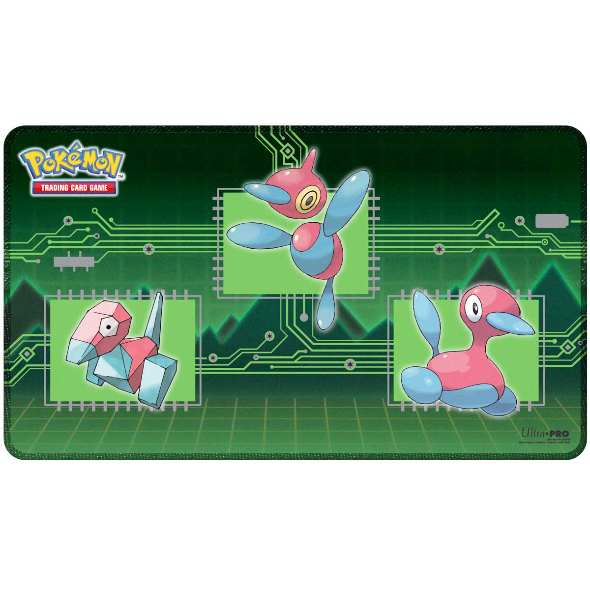 Ultra Pro: Pokemon: Porygon Evolutions: Stitched Playmat