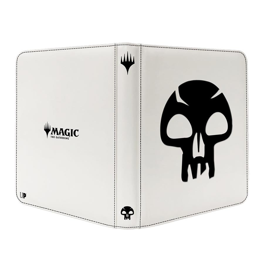 ULTRA PRO: MAGIC THE GATHERING: MANA 8: 12-POCKET ZIP PRO-BINDER: SWAMP