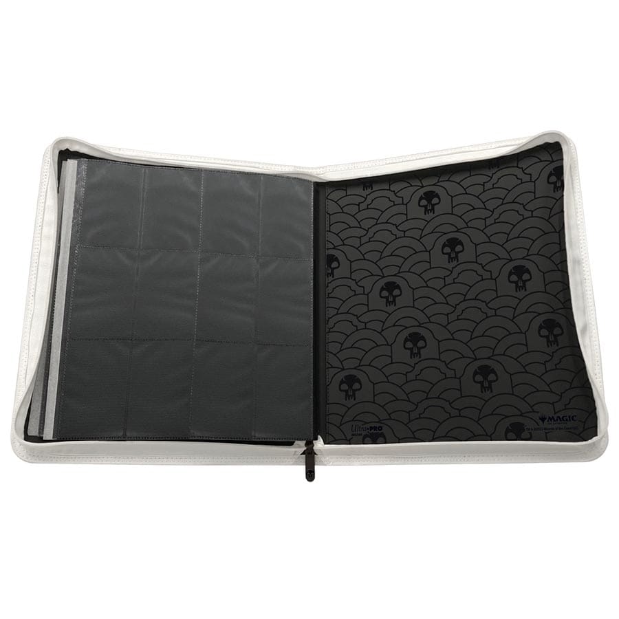 ULTRA PRO: MAGIC THE GATHERING: MANA 8: 12-POCKET ZIP PRO-BINDER: SWAMP