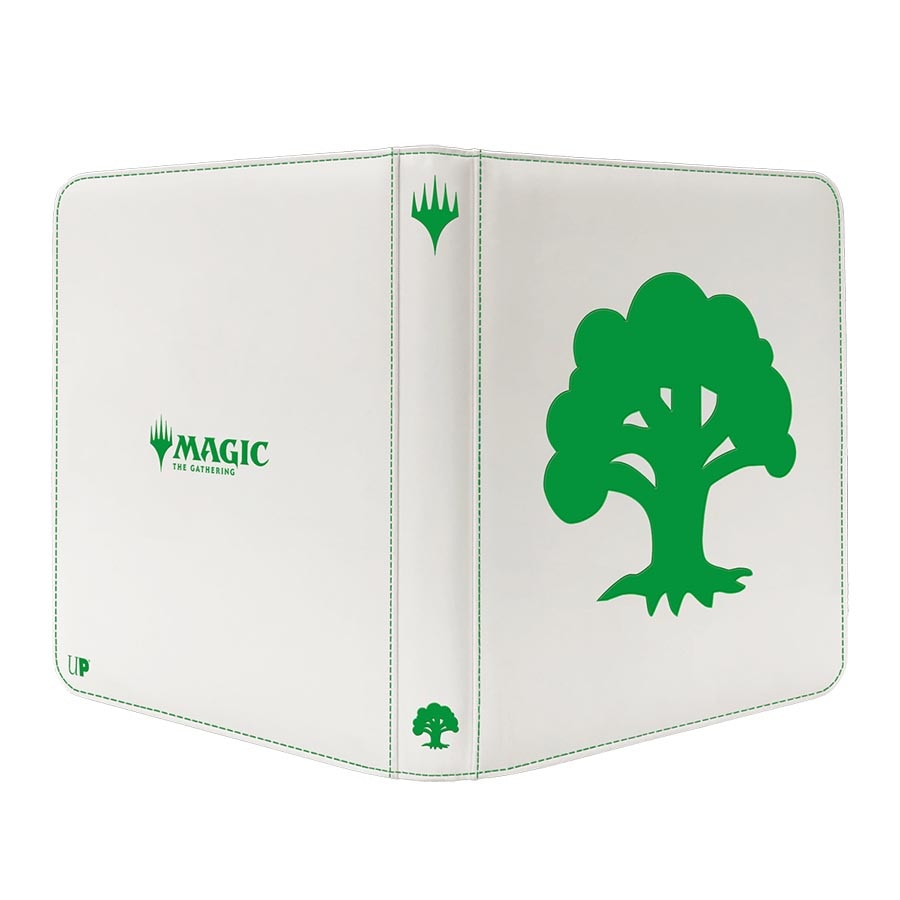 ULTRA PRO: MAGIC THE GATHERING: MANA 8: 12-POCKET ZIP PRO-BINDER: FOREST