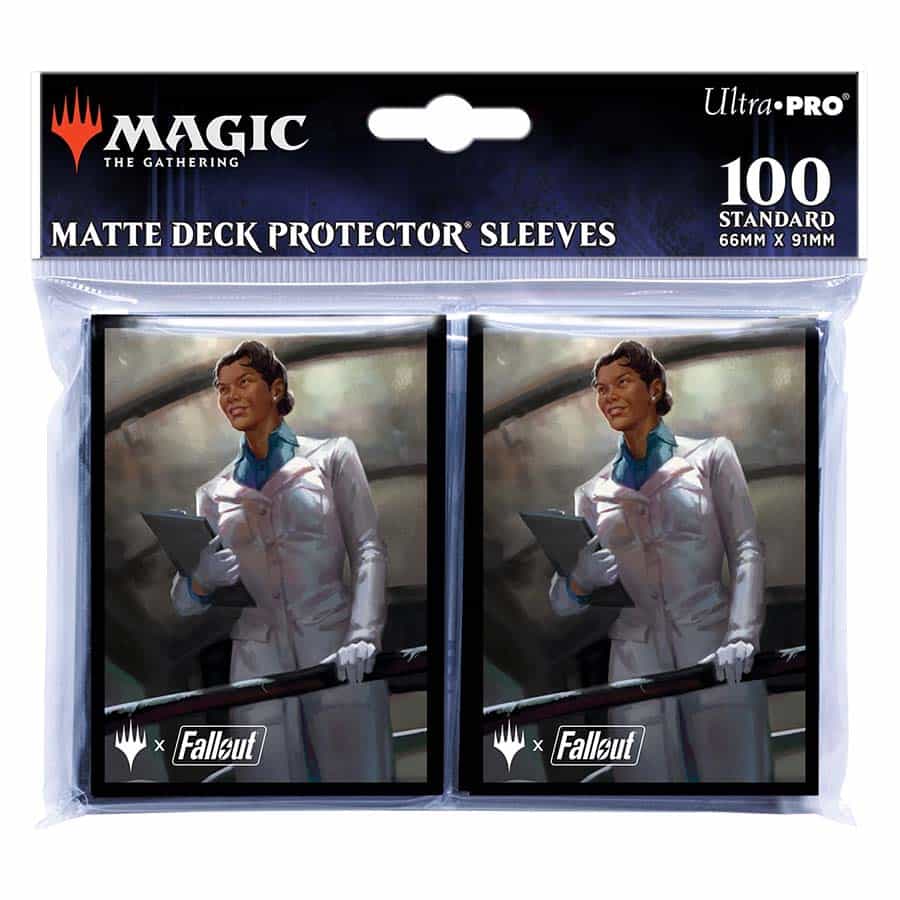 ULTRA PRO: MAGIC THE GATHERING: UNIVERSES BEYOND: FALLOUT: 100CT DECK PROTECTOR SLEEVES B