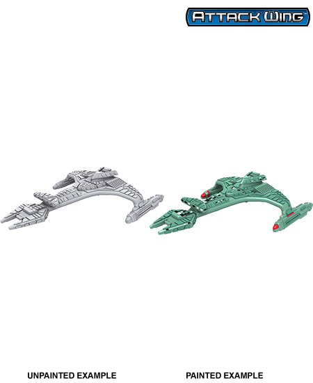Star Trek: Deep Cuts - Vor'cha Class Ship Miniature (Unpainted)