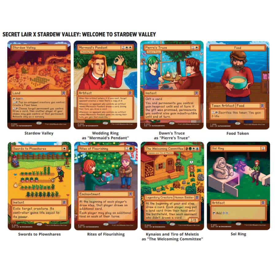 Magic the Gathering: Secret Lair x Stardew Valley