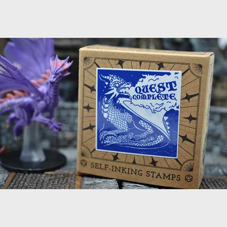 RPG Stamp: Quest Complete