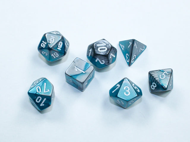 7-Set Cube Mini Gemini Steel Teal with White