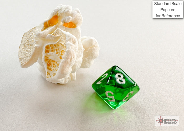 7-Set Mini Translucent Green with White