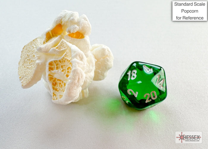 7-Set Mini Translucent Green with White