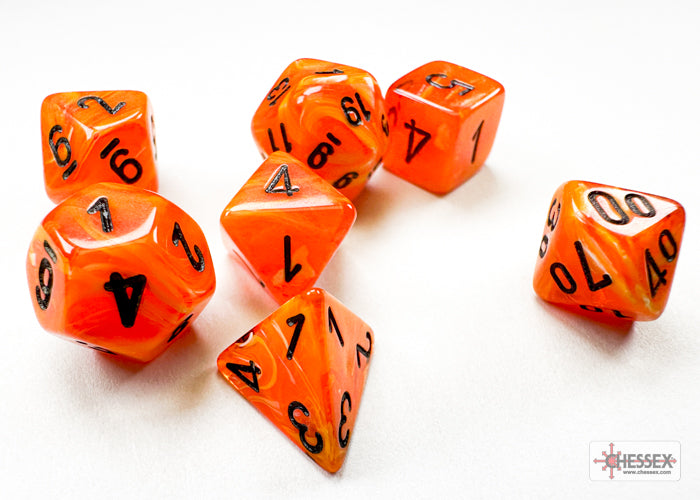 7-Set Mini Vortex Orange with Black