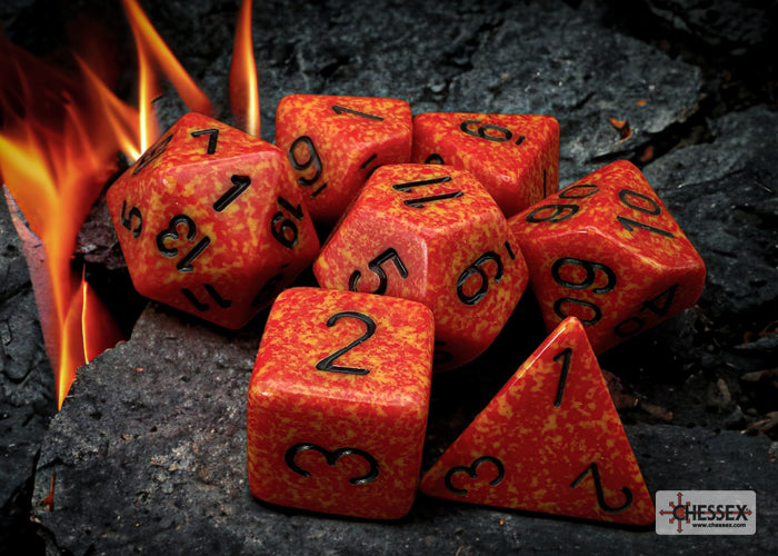 7-Set Cube Speckled Fire