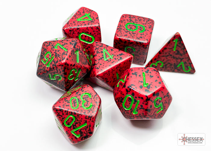 7-Set Cube Speckled Strawberry
