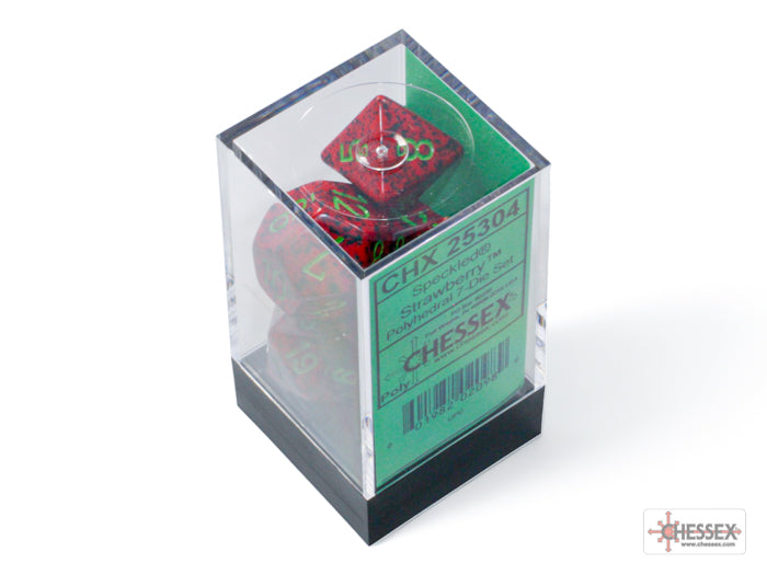 7-Set Cube Speckled Strawberry