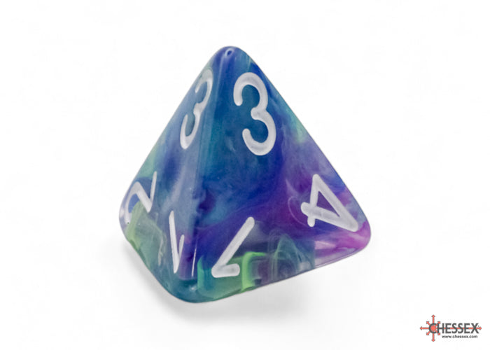 Festive Mega-hedral Waterlily/white 7-Die set